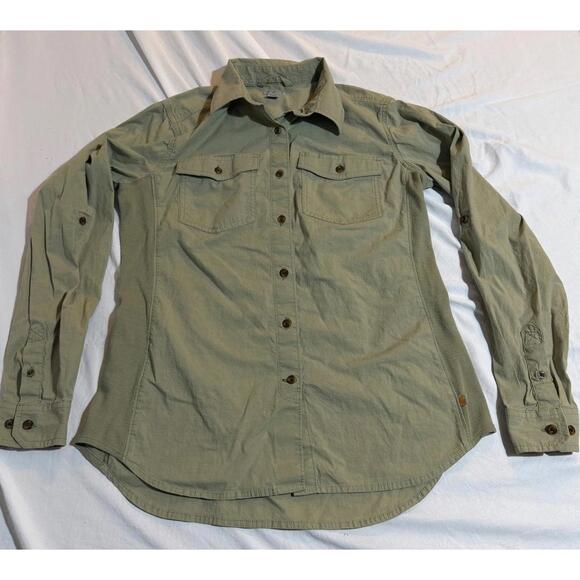 Carhartt Tops - Carhartt Women's Long Sleeve Button Down‎ Shirt Size Small